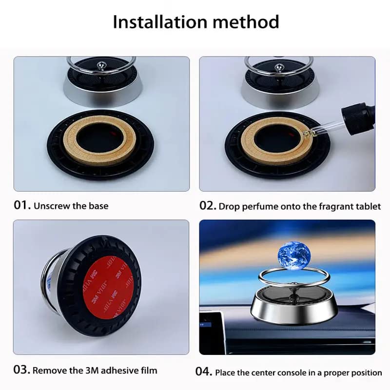 Rotating Planet Car Air Freshener For Car | 🔥FLAT 50% OFF SALE🔥