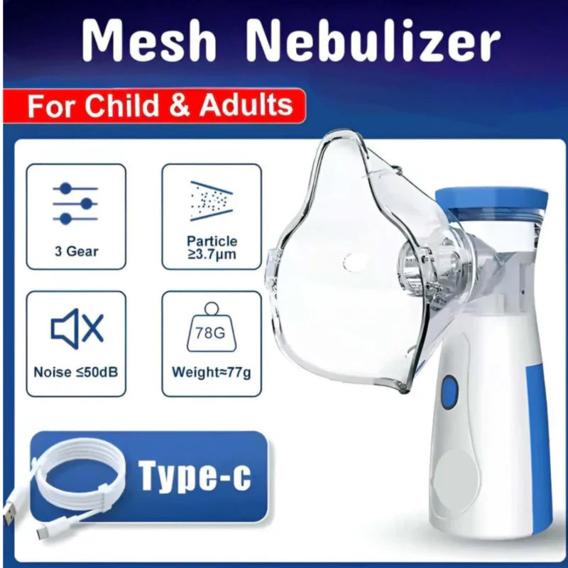 PureBreath™ – Portable Nebulizer | Safe Relief Anytime